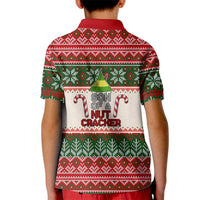 Son Of A Nut Cracker Christmas Kid Polo Shirt Xmas Holiday Patterns - Wonder Print Shop