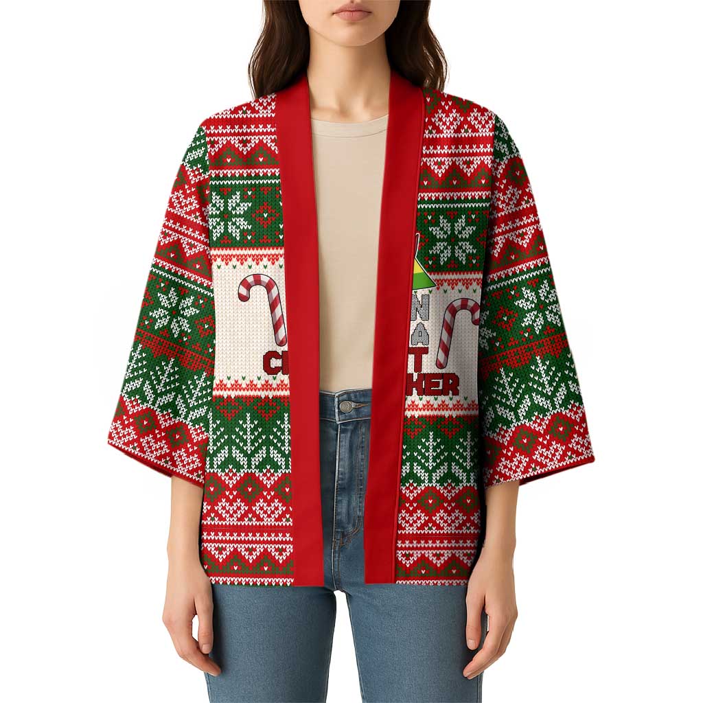 Son Of A Nut Cracker Christmas Kimono Xmas Holiday Patterns - Wonder Print Shop