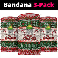 Son Of A Nut Cracker Christmas Neck Gaiter Xmas Holiday Patterns - Wonder Print Shop