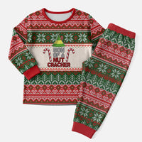 Son Of A Nut Cracker Christmas Pajama Set Xmas Holiday Patterns - Wonder Print Shop