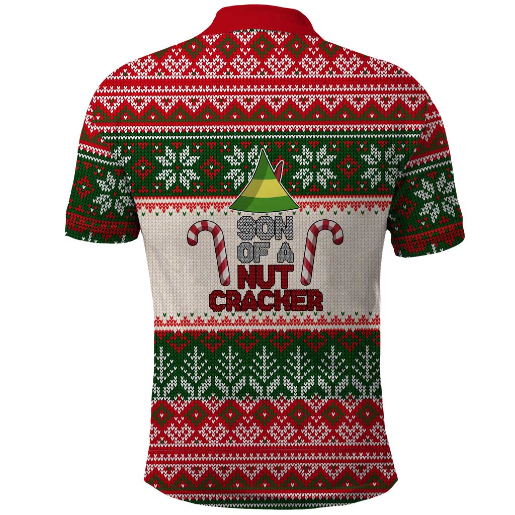 Son Of A Nut Cracker Christmas Polo Shirt Xmas Holiday Patterns - Wonder Print Shop