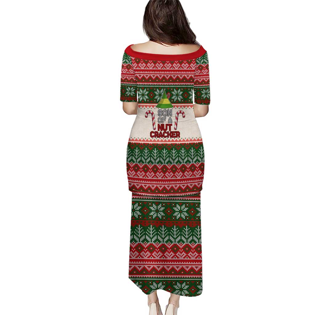 Son Of A Nut Cracker Christmas Puletasi Xmas Holiday Patterns - Wonder Print Shop