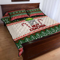Son Of A Nut Cracker Christmas Quilt Bed Set Xmas Holiday Patterns - Wonder Print Shop