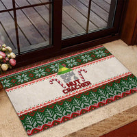 Son Of A Nut Cracker Christmas Rubber Doormat Xmas Holiday Patterns - Wonder Print Shop
