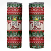 Son Of A Nut Cracker Christmas Skinny Tumbler Xmas Holiday Patterns - Wonder Print Shop
