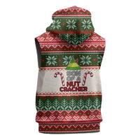 Son Of A Nut Cracker Christmas Sleeveless Hoodie Xmas Holiday Patterns - Wonder Print Shop