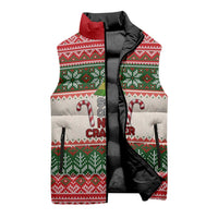 Son Of A Nut Cracker Christmas Sleeveless Puffer Jacket Xmas Holiday Patterns - Wonder Print Shop