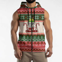 Son Of A Nut Cracker Christmas Sleeveless Zip Hoodie Xmas Holiday Patterns - Wonder Print Shop