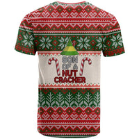 Son Of A Nut Cracker Christmas T Shirt Xmas Holiday Patterns - Wonder Print Shop