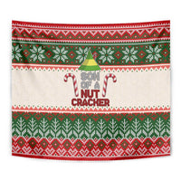 Son Of A Nut Cracker Christmas Tapestry Xmas Holiday Patterns - Wonder Print Shop
