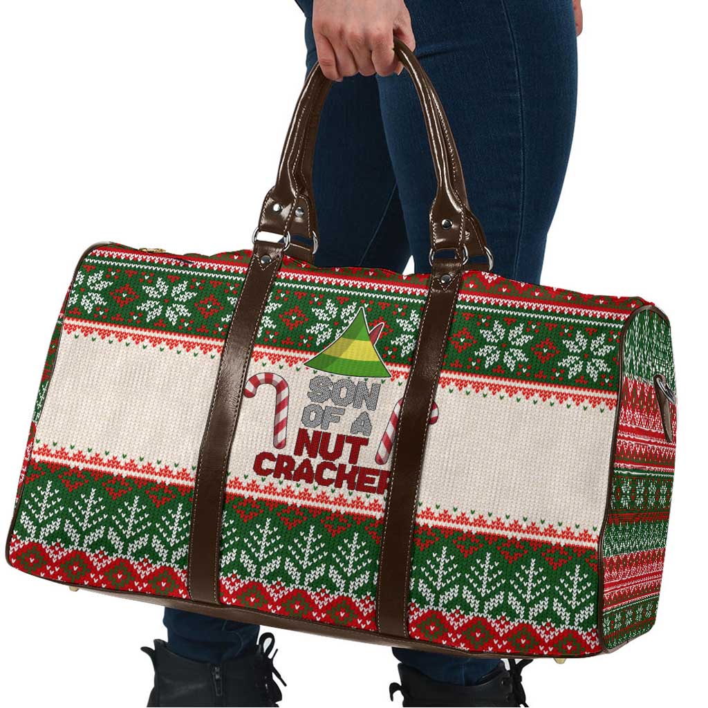 Son Of A Nut Cracker Christmas Travel Bag Xmas Holiday Patterns - Wonder Print Shop