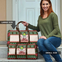 Son Of A Nut Cracker Christmas Travel Bag Xmas Holiday Patterns - Wonder Print Shop
