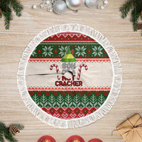Son Of A Nut Cracker Christmas Tree Skirt Xmas Holiday Patterns - Wonder Print Shop