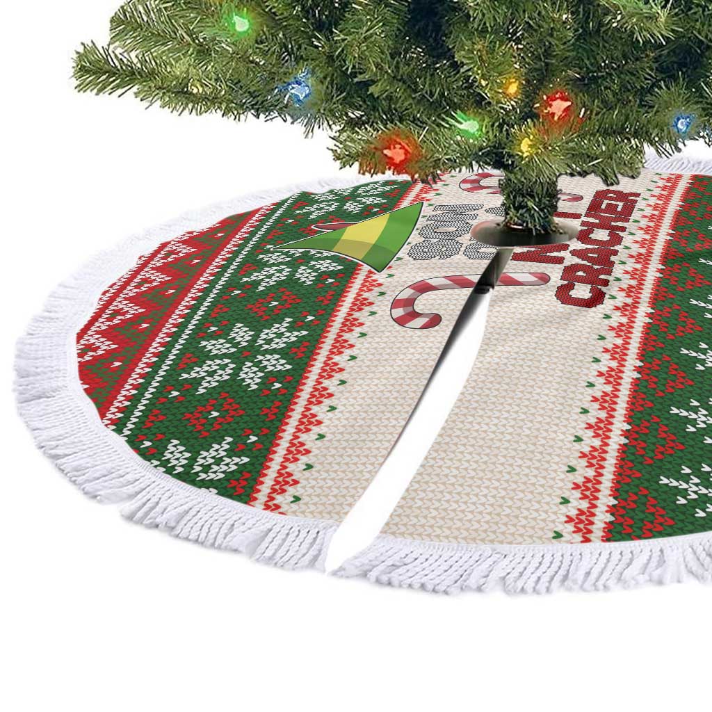 Son Of A Nut Cracker Christmas Tree Skirt Xmas Holiday Patterns - Wonder Print Shop