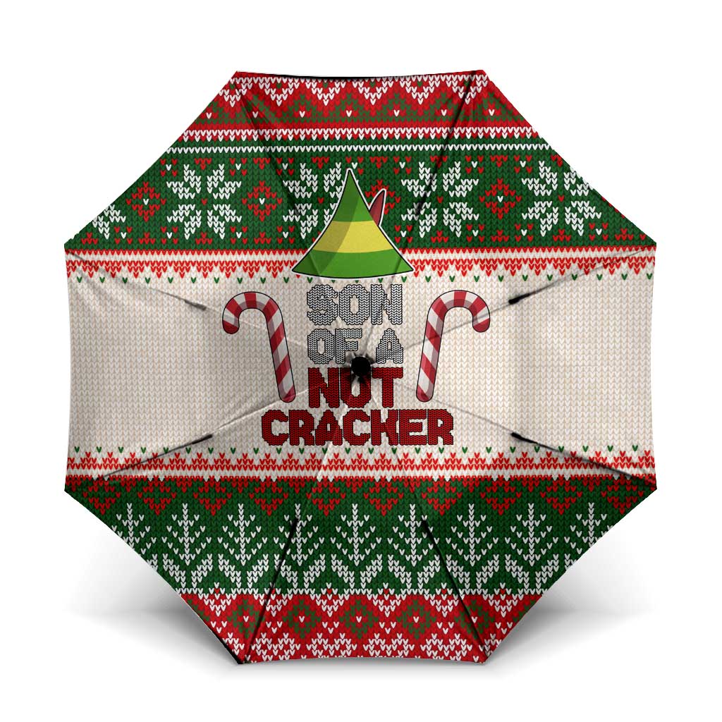 Son Of A Nut Cracker Christmas Umbrella Xmas Holiday Patterns - Wonder Print Shop
