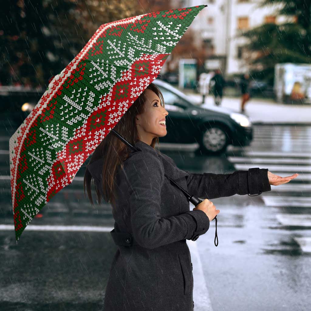 Son Of A Nut Cracker Christmas Umbrella Xmas Holiday Patterns - Wonder Print Shop