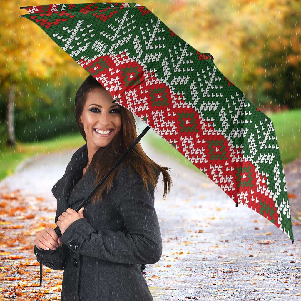 Son Of A Nut Cracker Christmas Umbrella Xmas Holiday Patterns - Wonder Print Shop