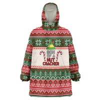 Son Of A Nut Cracker Christmas Wearable Blanket Hoodie Xmas Holiday Patterns - Wonder Print Shop