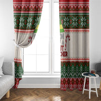 Son Of A Nut Cracker Christmas Window Curtain Xmas Holiday Patterns - Wonder Print Shop