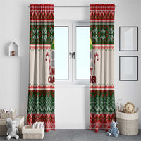 Son Of A Nut Cracker Christmas Window Curtain Xmas Holiday Patterns - Wonder Print Shop