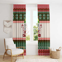 Son Of A Nut Cracker Christmas Window Curtain Xmas Holiday Patterns - Wonder Print Shop