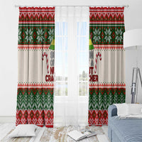 Son Of A Nut Cracker Christmas Window Curtain Xmas Holiday Patterns - Wonder Print Shop