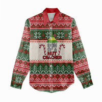Son Of A Nut Cracker Christmas Women Casual Shirt Xmas Holiday Patterns - Wonder Print Shop