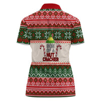 Son Of A Nut Cracker Christmas Women Polo Shirt Xmas Holiday Patterns - Wonder Print Shop