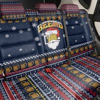 Santa Beerd Christmas Back Car Seat Cover Xmas Holiday Patterns - Wonder Print Shop
