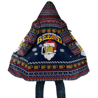 Santa Beerd Christmas Cloak Xmas Holiday Patterns - Wonder Print Shop