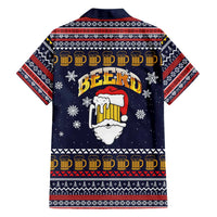 Santa Beerd Christmas Family Matching Mermaid Dress and Hawaiian Shirt Xmas Holiday Patterns - Wonder Print Shop