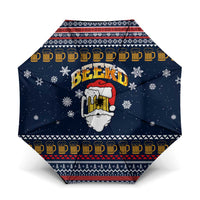 Santa Beerd Christmas Umbrella Xmas Holiday Patterns - Wonder Print Shop