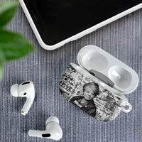 Ida B. Wells AirPods Case with Newspaper Collage Design Powerful Portrait Civil Rights and Free Press Tribute - Wonder Print Shop