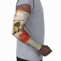Ida B. Wells Arm Sleeves with Floral Pen Design Illustrated Portrait Civil Rights and Journalism Tribute - Wonder Print Shop