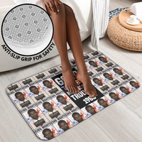John Lewis Bathroom Set with Mugshot Collage Design Civil Rights Portrait Good Trouble Tribute - Wonder Print Shop