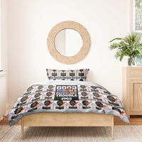 John Lewis Bedding Set with Mugshot Collage Design Civil Rights Portrait Good Trouble Tribute - Wonder Print Shop