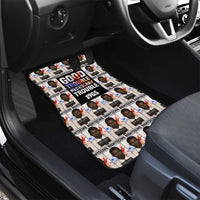John Lewis Car Mats with Mugshot Collage Design Civil Rights Portrait Good Trouble Tribute - Wonder Print Shop
