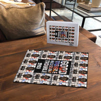 John Lewis Puzzle with Mugshot Collage Design Civil Rights Portrait Good Trouble Tribute - Wonder Print Shop