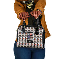 John Lewis Shoulder Handbag with Mugshot Collage Design Civil Rights Portrait Good Trouble Tribute - Wonder Print Shop