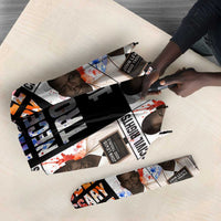 John Lewis Umbrella with Mugshot Collage Design Civil Rights Portrait Good Trouble Tribute - Wonder Print Shop