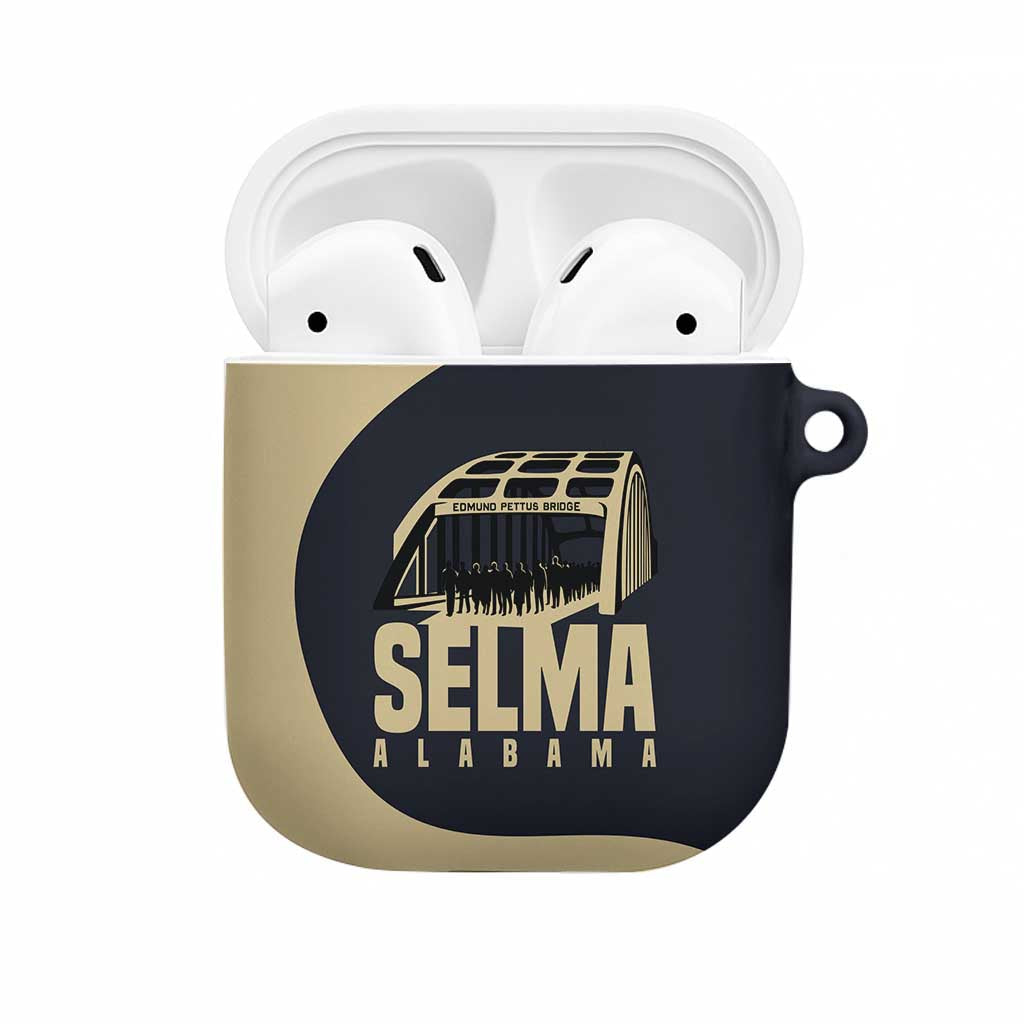 John Lewis AirPods Case with Selma Bridge Graphic Civil Rights and Voting Rights Tribute - Wonder Print Shop