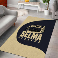 John Lewis Area Rug with Selma Bridge Graphic Civil Rights and Voting Rights Tribute - Wonder Print Shop