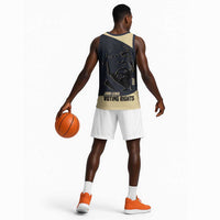 John Lewis Basketball Jersey with Selma Bridge Graphic Civil Rights and Voting Rights Tribute - Wonder Print Shop