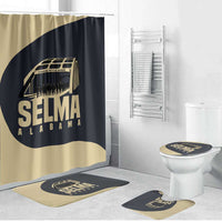 John Lewis Bathroom Set with Selma Bridge Graphic Civil Rights and Voting Rights Tribute - Wonder Print Shop