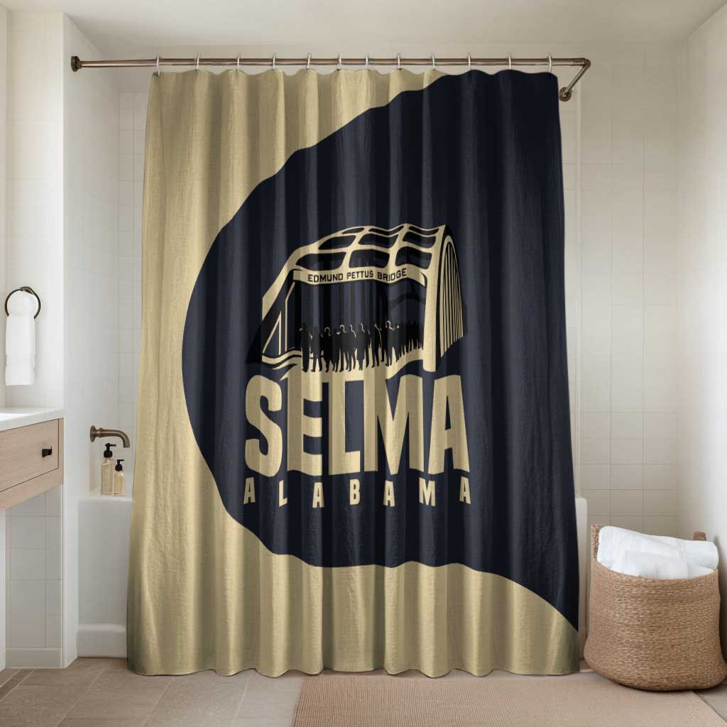 John Lewis Bathroom Set with Selma Bridge Graphic Civil Rights and Voting Rights Tribute - Wonder Print Shop