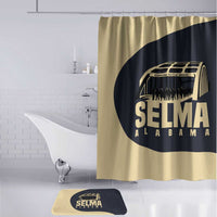 John Lewis Bathroom Set with Selma Bridge Graphic Civil Rights and Voting Rights Tribute - Wonder Print Shop