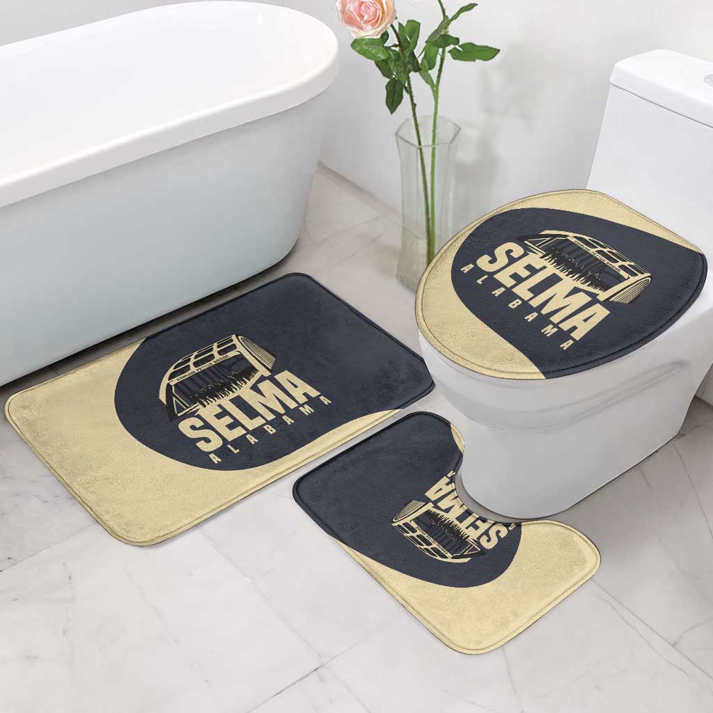 John Lewis Bathroom Set with Selma Bridge Graphic Civil Rights and Voting Rights Tribute - Wonder Print Shop