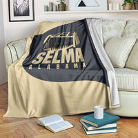 John Lewis Blanket with Selma Bridge Graphic Civil Rights and Voting Rights Tribute - Wonder Print Shop