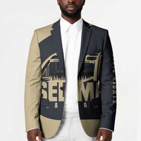 John Lewis Blazer with Selma Bridge Graphic Civil Rights and Voting Rights Tribute - Wonder Print Shop