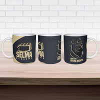 John Lewis Ceramic Mug with Selma Bridge Graphic Civil Rights and Voting Rights Tribute - Wonder Print Shop